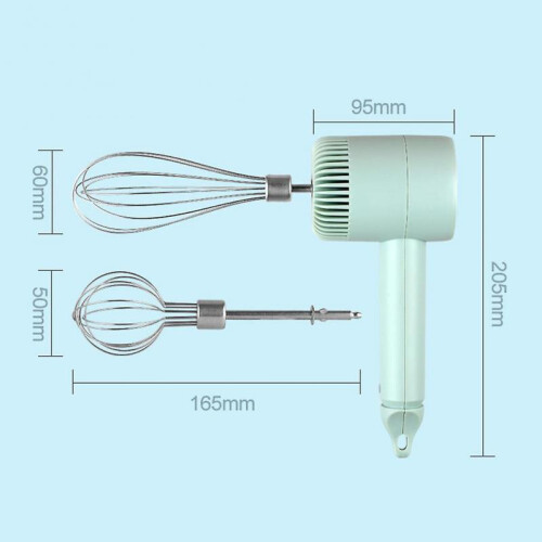 (Set A, White) Kitchen Milk Frother USB Powered Blender for Baking for Baking Cooking 1