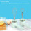 (Set A, White) Kitchen Milk Frother USB Powered Blender for Baking for Baking Cooking 5