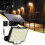 Bright Light Remote Control Solar Wall Light Waterproof Solar Panel Split Light Decor for Balcony Home 4