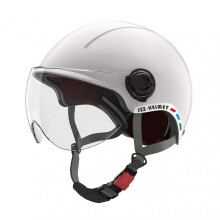 (Glasses2, White) Motorcycle Cycling Helmets Anti-impact E-bike Riding Helmets for Women Men