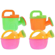4 pcs Kids Plastic Garden Watering Cans for Plants
