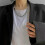 Men's & Women's Layered Patchwork Necklaces 5