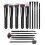 (black) 16 Pcs Travel Makeup Brush Set 1