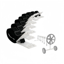 Schwimmbad Rolle für Abdeckungen 300-570 cm (nur enthält 8 Clips)