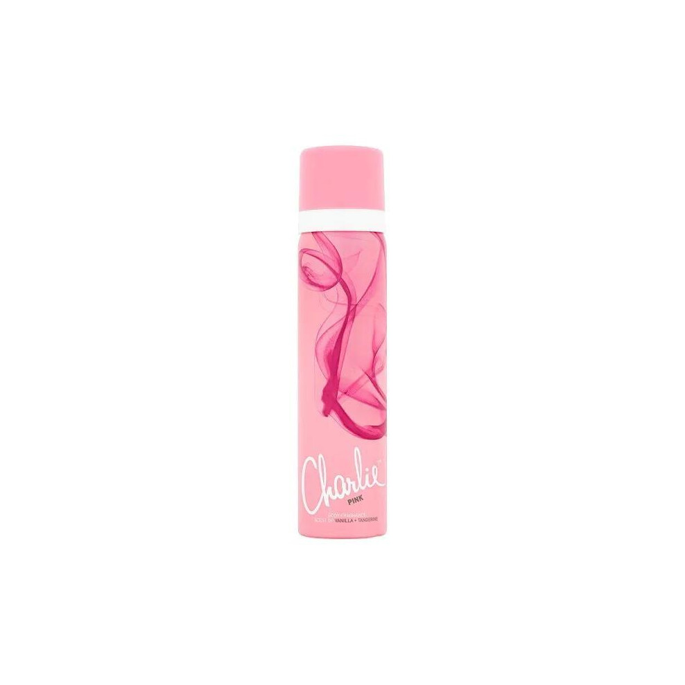 6 x Charlie Pink Body Fragrance 75ml