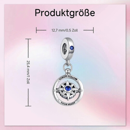 Sterling zilveren bedelhanger 1