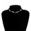 Bohemian Colored Daisy Short Necklace 4