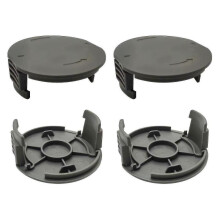 4pcs F016f05320 Replacement Spool Cover, Bosch F016f05320 Trimmer Spool Cover for Bosch Easygrasscut 23, 26, 18, 18-230, 18-260, 18-26
