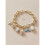 (Multicolor) Andkiss Starfish Fish Tail Charm Bracelet 4