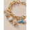 (Multicolor) Andkiss Starfish Fish Tail Charm Bracelet 3