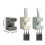 Automatic Toothpaste Dispenser Electric Toothpaste Dispenser Wall Mounted Dust-Proof Toothbrush Holder for Bathroom 3