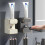 Automatic Toothpaste Dispenser Electric Toothpaste Dispenser Wall Mounted Dust-Proof Toothbrush Holder for Bathroom 4