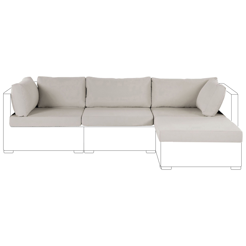 Outdoor Cushion Cover Set SANO Sand Beige