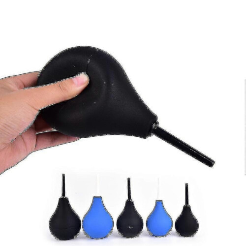 Pear Shaped Enema Rectal Shower Cleaning System From Silicone Gel 1