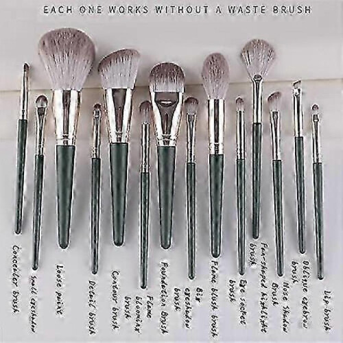 Professional 14-Piece Makeup Brush Set by Zhiye 2