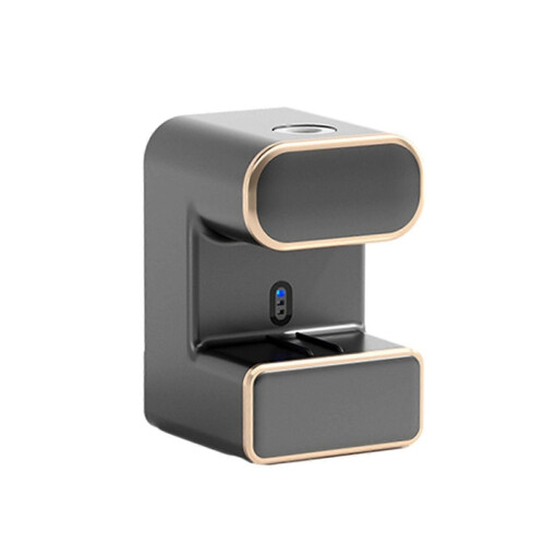 Automatic Toothpaste Dispenser Electric Toothpaste Dispenser Wall Mounted Dust-Proof Toothbrush Holder for Bathroom