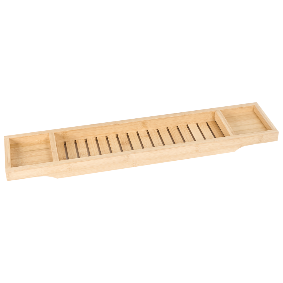 Bathroom Tray CAUCA Bamboo Wood Light Brown