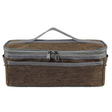 (OXFORD COFFEE) Picnic Cooler Bag Insulated Strong Market Basket