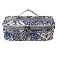 (BLUE) Picnic Cooler Bag Insulated Strong Market Basket
