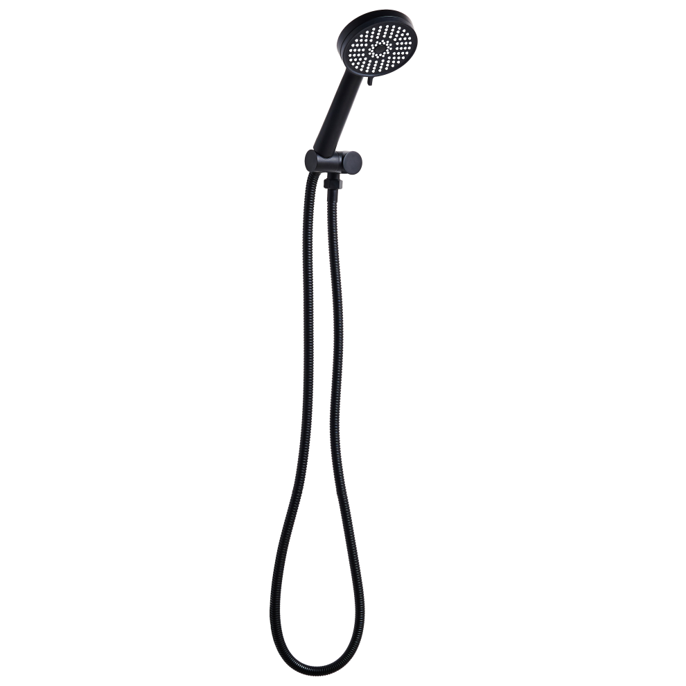 Shower Head and Hose Kit SURIPA Black