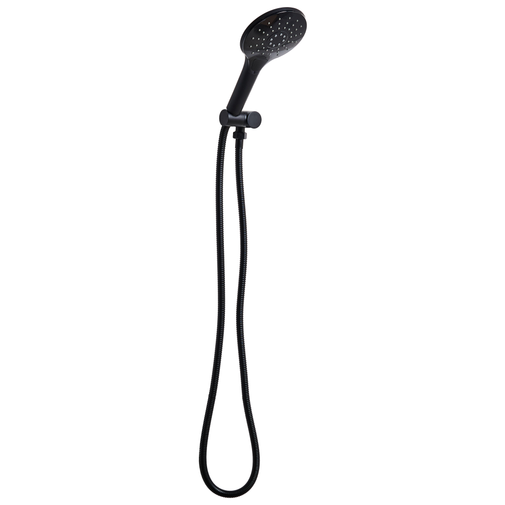 Shower Head and Hose Kit IQUIRA Black