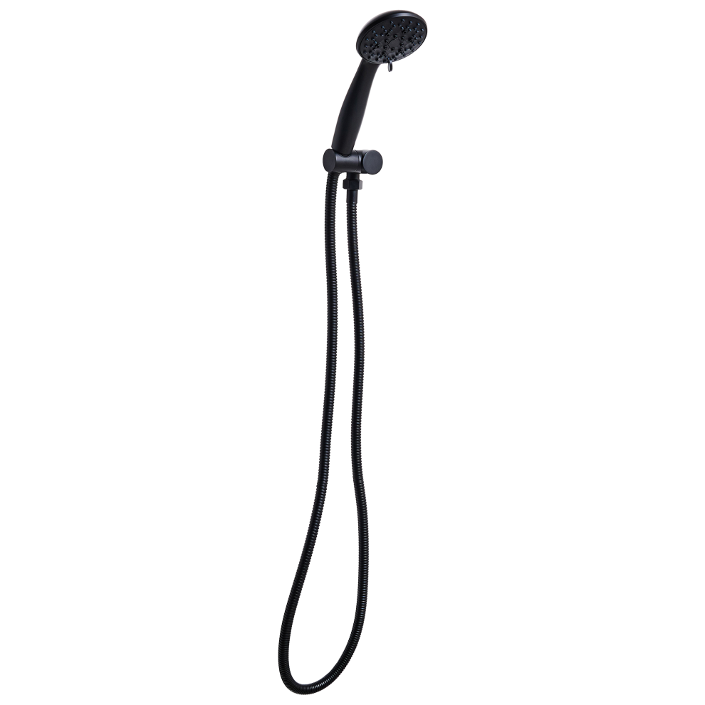 Shower Head and Hose Kit MACAY Black