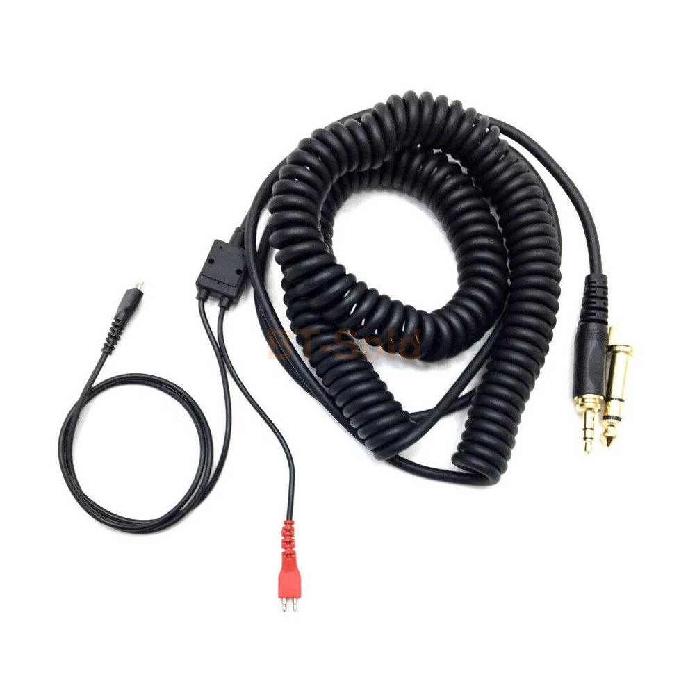 (Spring / Coiled Cable) For Sennheiser Hd25 Hd 25 Plus Hd25-1 Ii Spiral Cord Cable Cable Replacement 6963793683239