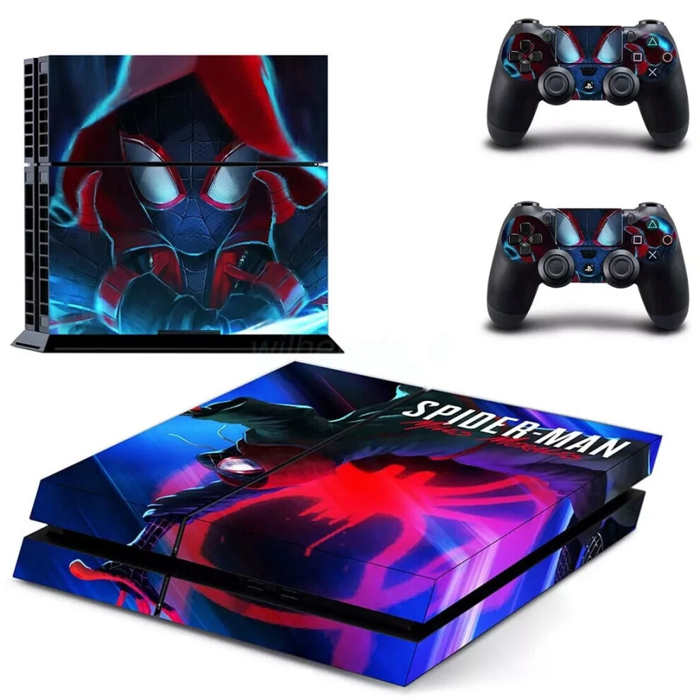 (Gytm3083) For Ps4 Console Controller Supre Hero Iron Spider-Man Skins Decal Stickers 6963793683734
