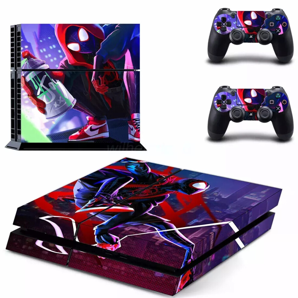 (Dptm2623) For Ps4 Console Controller Supre Hero Iron Spider-Man Skins Decal Stickers 6963793683451
