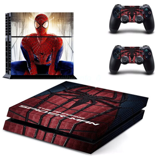 (DPTM2372) For PS4 Console Controller Supre Hero Iron Spider-man Skins Decal Stickers