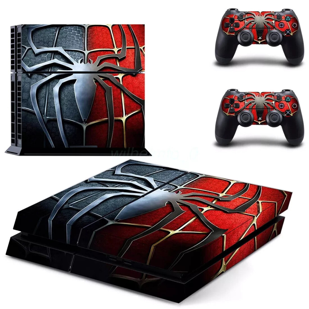 (DPTM1686) For PS4 Console Controller Supre Hero Iron Spider-man Skins Decal Stickers-image-OPC-PHK55TM-NEW