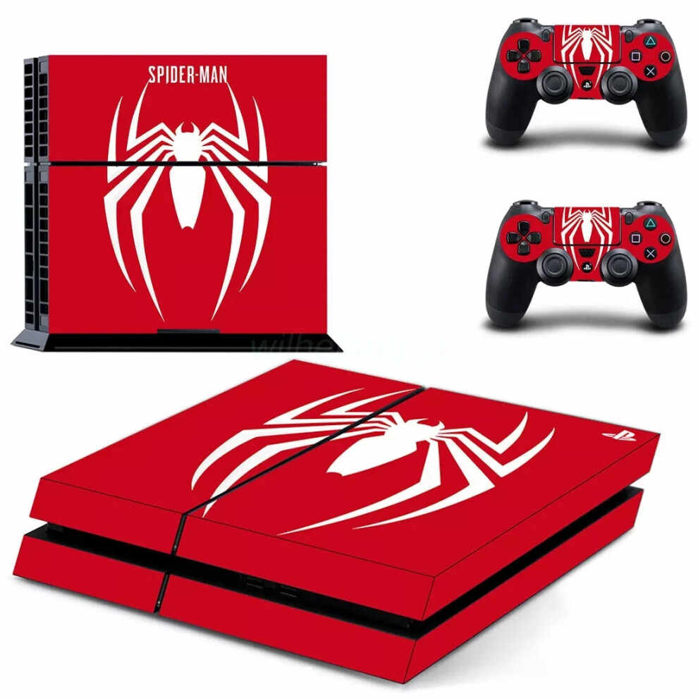 (Dptm2383) For Ps4 Console Controller Supre Hero Iron Spider-Man Skins Decal Stickers 6963793683413