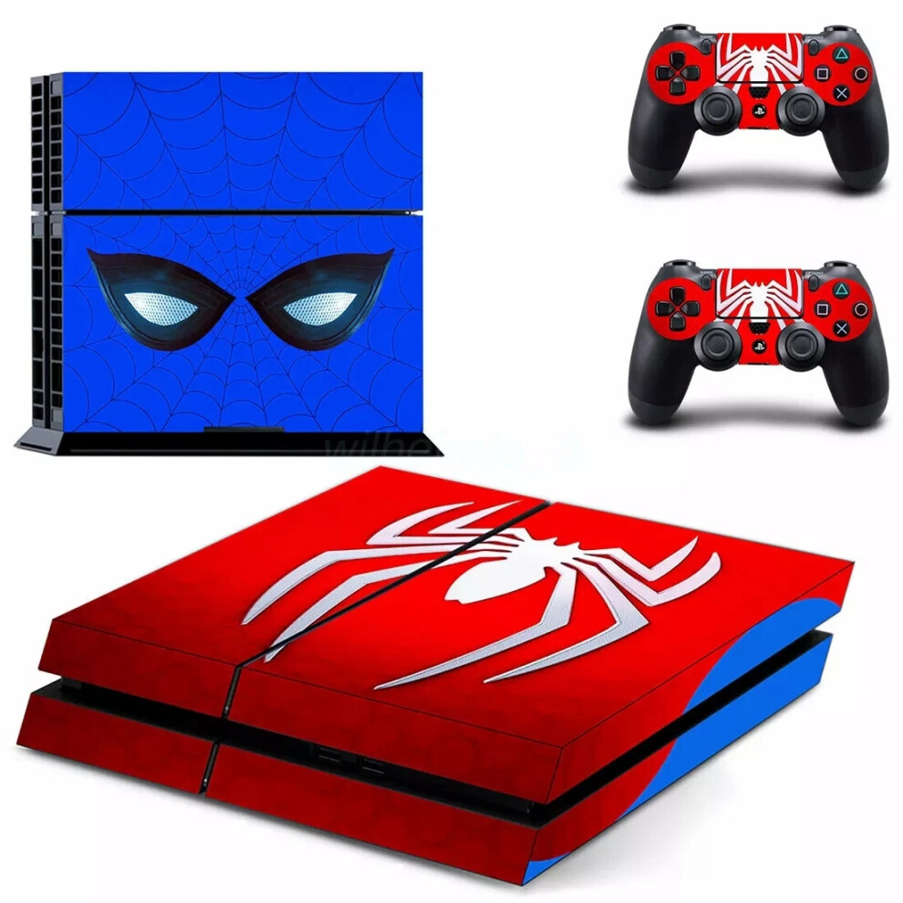(GYTM1618) For PS4 Console Controller Supre Hero Iron Spider-man Skins Decal Stickers-image-OPC-PHK55VT-NEW