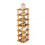 7-Tier Wooden Shoe Rack Narrow Space-Saving Organizer 1