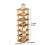 7-Tier Wooden Shoe Rack Narrow Space-Saving Organizer 5