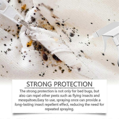 (2pcs) 1-3x Household Bed Bug Spray Remover Bed Sheet Sofa BedBug Removal Prevent Fleas And Bed Bug Bites 2