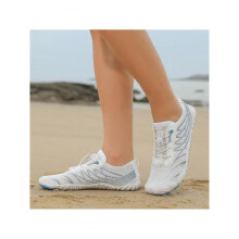 (EUR36, White) Summer Thin Quick Drying Five Toe Barefoot Beach Shoes Suitable For Hiking Climbing Surfing Rafting Fishing For Men And Women