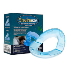 Anti-Snoring Mouthpiece, Comfort Size #1, Single Refill, Blue, BPA-Free, Medical-Grade Material ZXIN