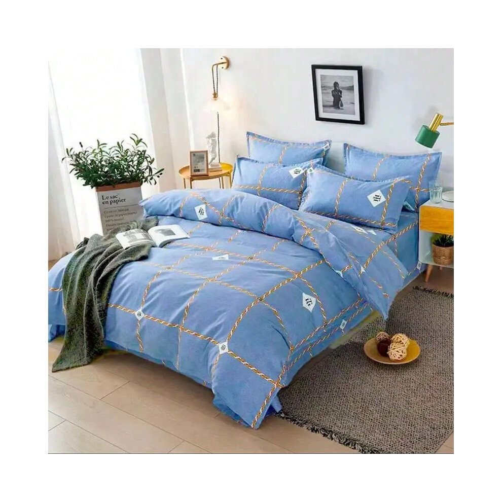 (1, 200x230cm) Quilt Cover1.5x2.0m Student Dormitory Single Duvet Cover Double Duvet Single Child 1.1m Lattice Plant Floral Geometric Pattern-image-OPC-PHK5CK7-NEW