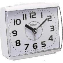 Analogue Alarm Clock for Elderly,quiet Non Ticking with Snooze And Backlight,crescendo Loud Alarm,big Numbers for Easy Reading,battery Operated,white