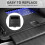 Interior Rear Trunk Mat Handle for X5 E70 X6 E71 51479120283 Trunk Floor Carpet Handle 5