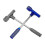 (Blue) Bullet Puller Hammer With 3 Connectors For 0.17 To 50 Cal 3