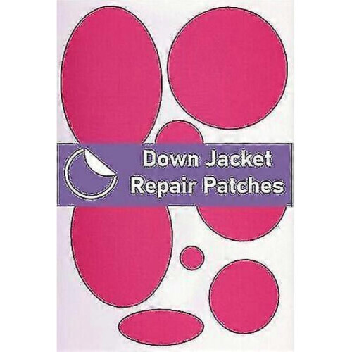 (Pink) Down Jacket Repair Pre-cut, Self-adhesive, Soft, Waterproof