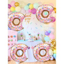 7pcs Set Donut Balloons Set for Wedding Birthday Party Decor