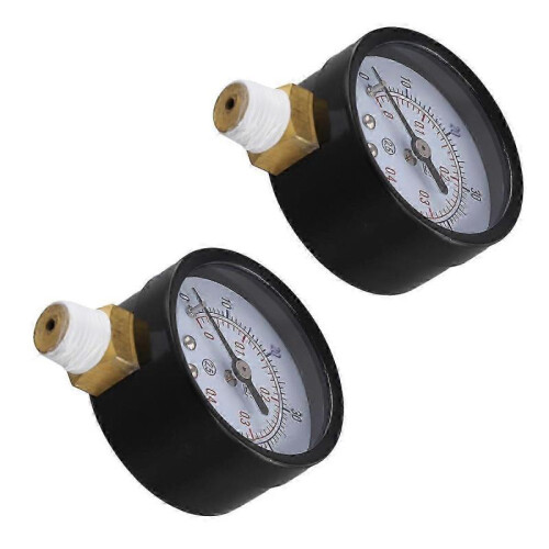 2Pcs Filter Pressure Gauge for Hayward Pro Series Sand Filter Model 1