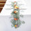 Artificial Eucalyptus Garland with Flowers 180cm for Wall Decor 3