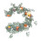 Artificial Eucalyptus Garland with Flowers 180cm for Wall Decor 2