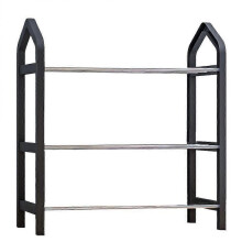 3 Tier Foldable Shoe Rack Organizer Storage Boot Box