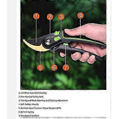 Horticulture Hand Pruner Garden Scissors Branch Shear Tool 2