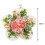Rose Plank Wreath Doors Spring Summer Front Door Wreath Outside for Backdrop 2